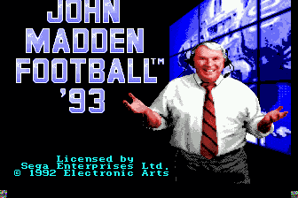 约翰麦登橄榄球93(美欧)